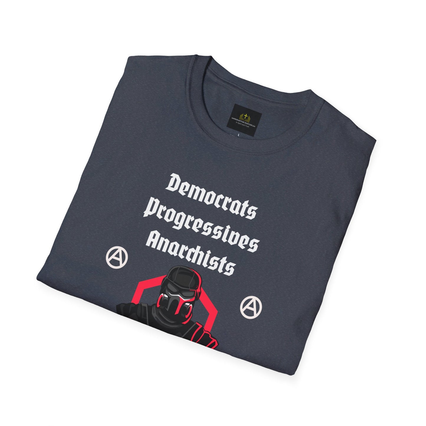 Democratic Anarchy Unisex Softstyle T-Shirt