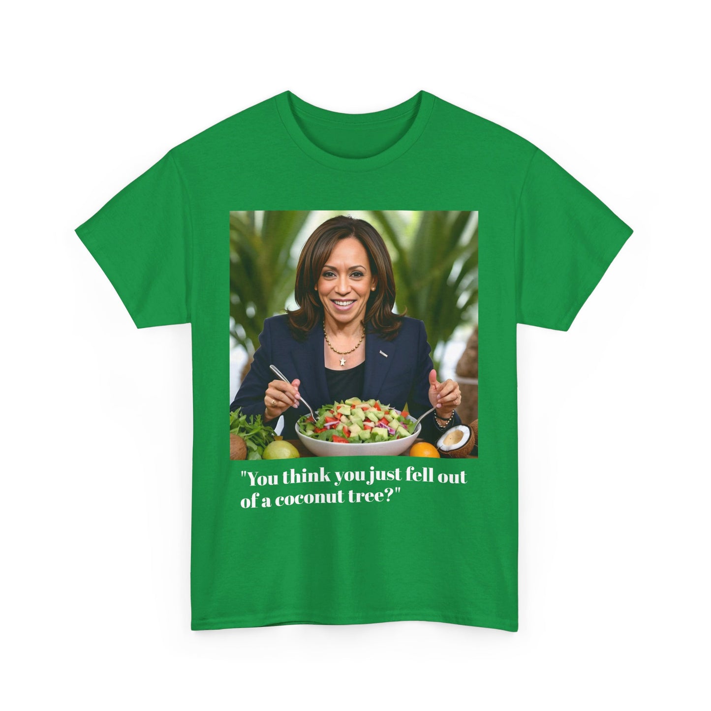 Kamala Harris Coconut Meme Unisex Heavy Cotton Tee