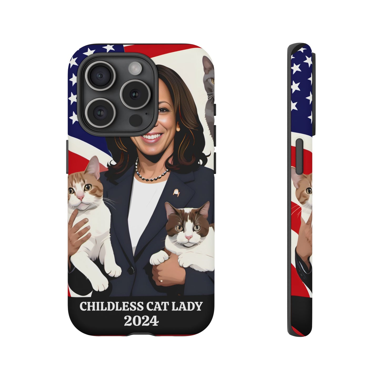 Kamala Harris Childless Cat Lady Phone Cases