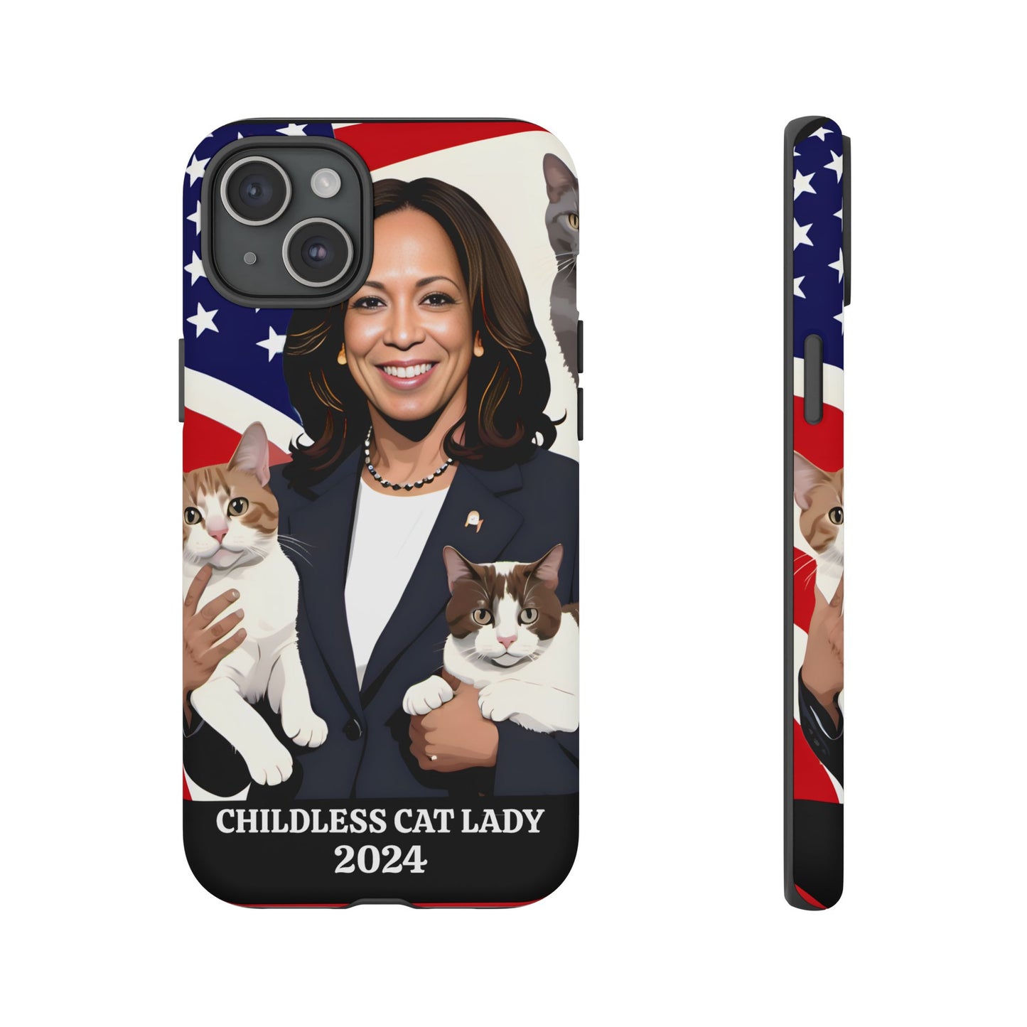 Kamala Harris Childless Cat Lady Phone Cases