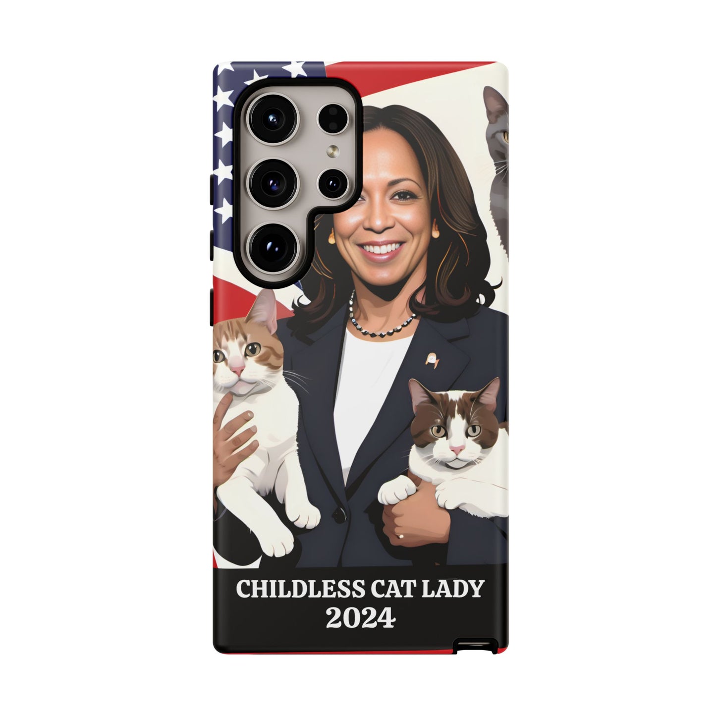 Kamala Harris Childless Cat Lady Phone Cases