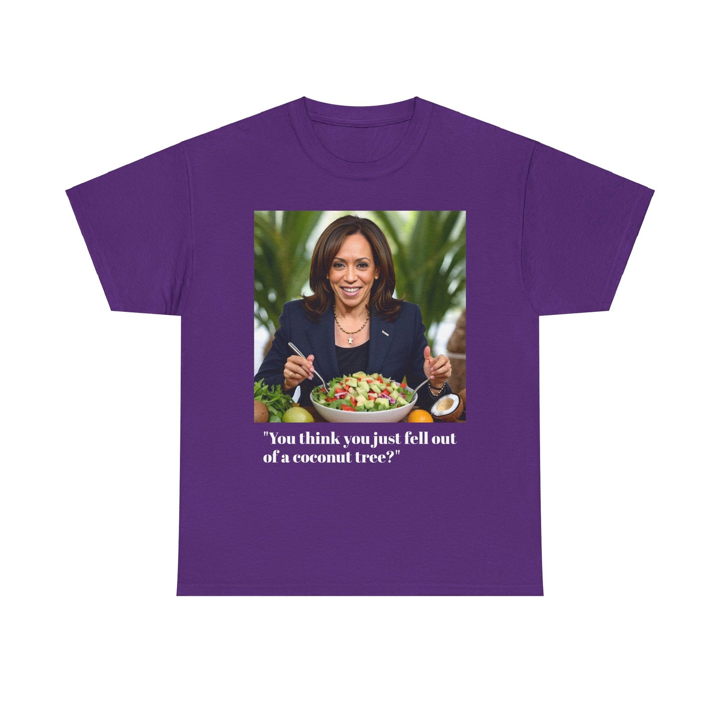 Kamala Harris Coconut Meme Unisex Heavy Cotton Tee