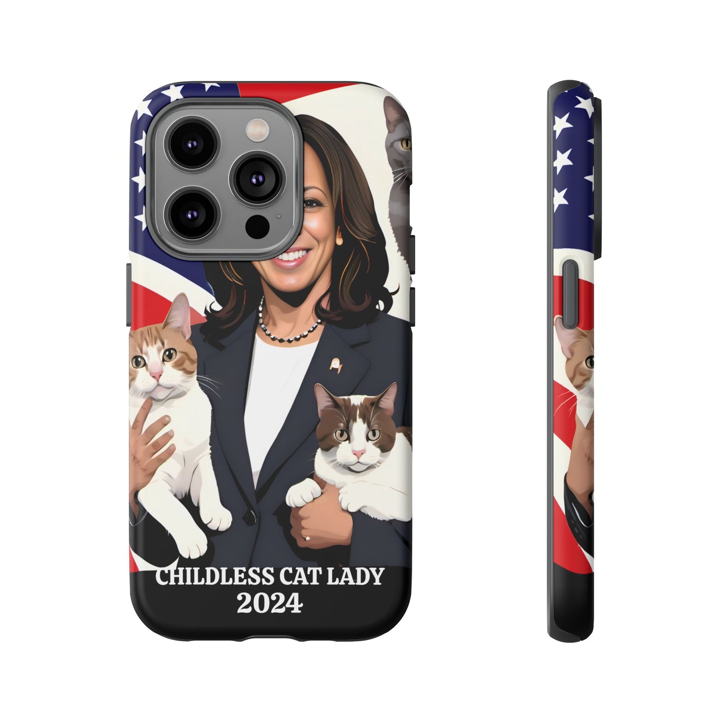 Kamala Harris Childless Cat Lady Phone Cases