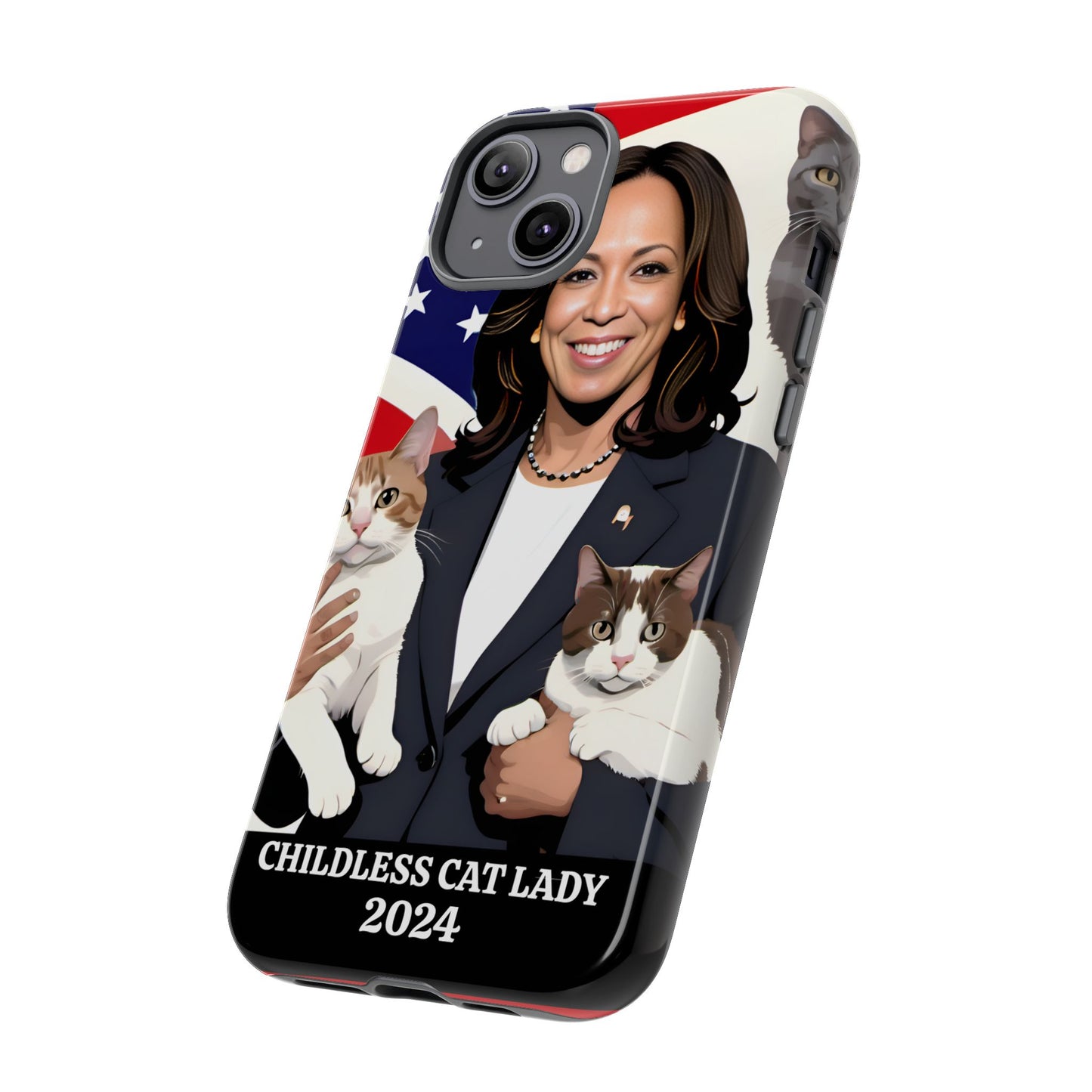 Kamala Harris Childless Cat Lady Phone Cases