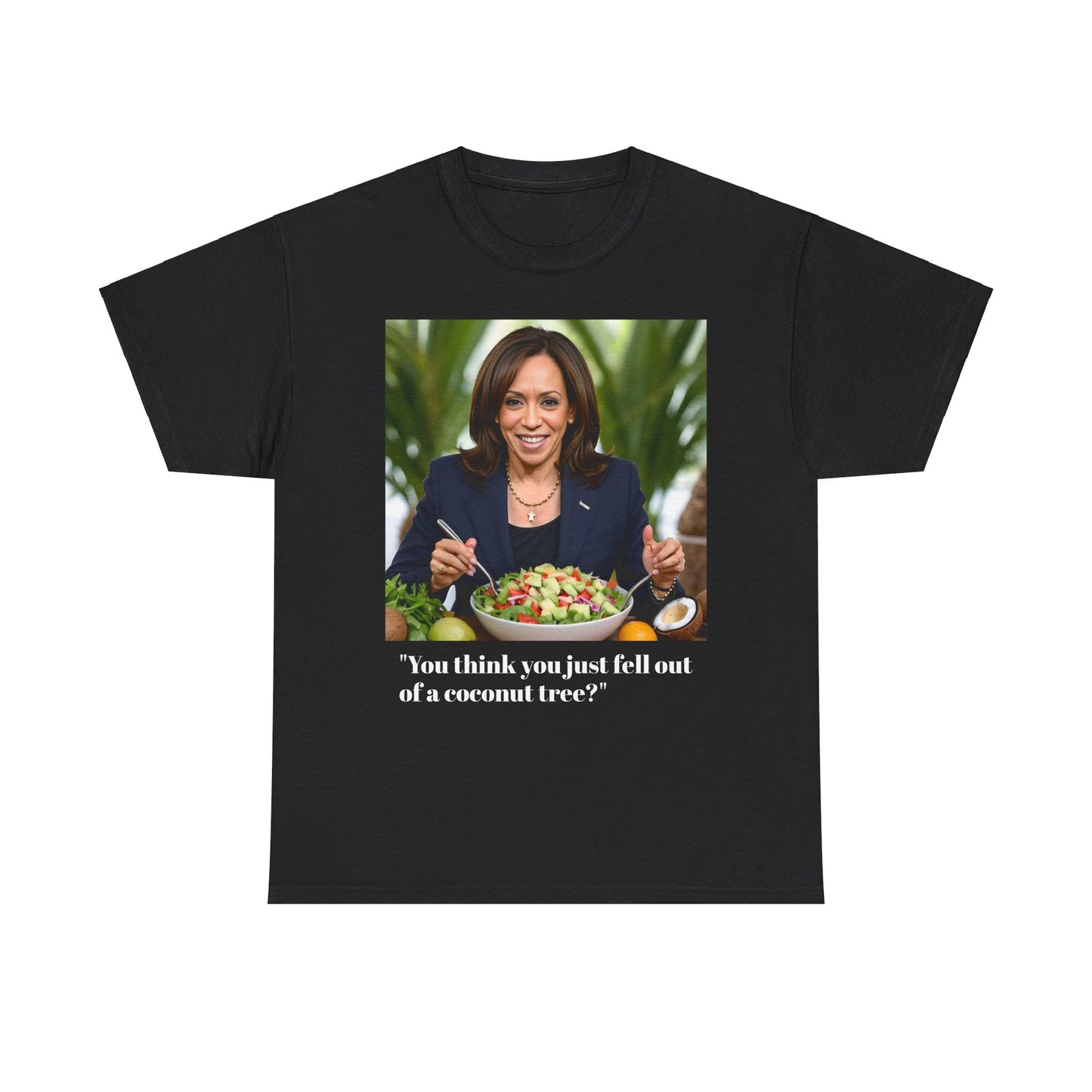 Kamala Harris Coconut Meme Unisex Heavy Cotton Tee