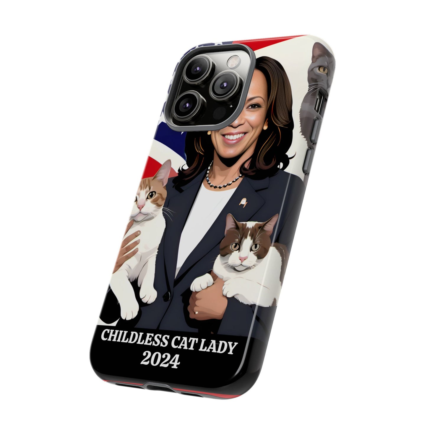 Kamala Harris Childless Cat Lady Phone Cases