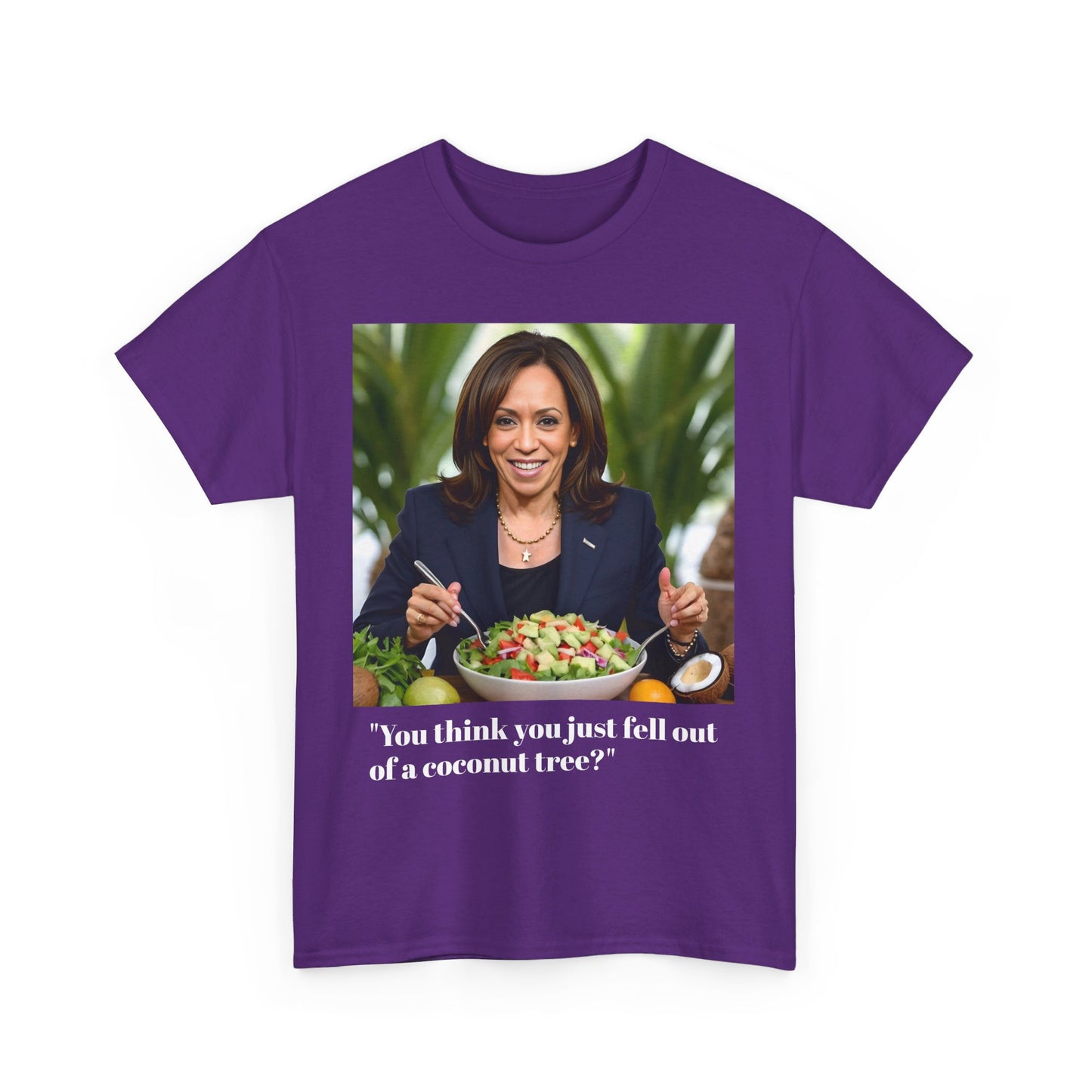 Kamala Harris Coconut Meme Unisex Heavy Cotton Tee