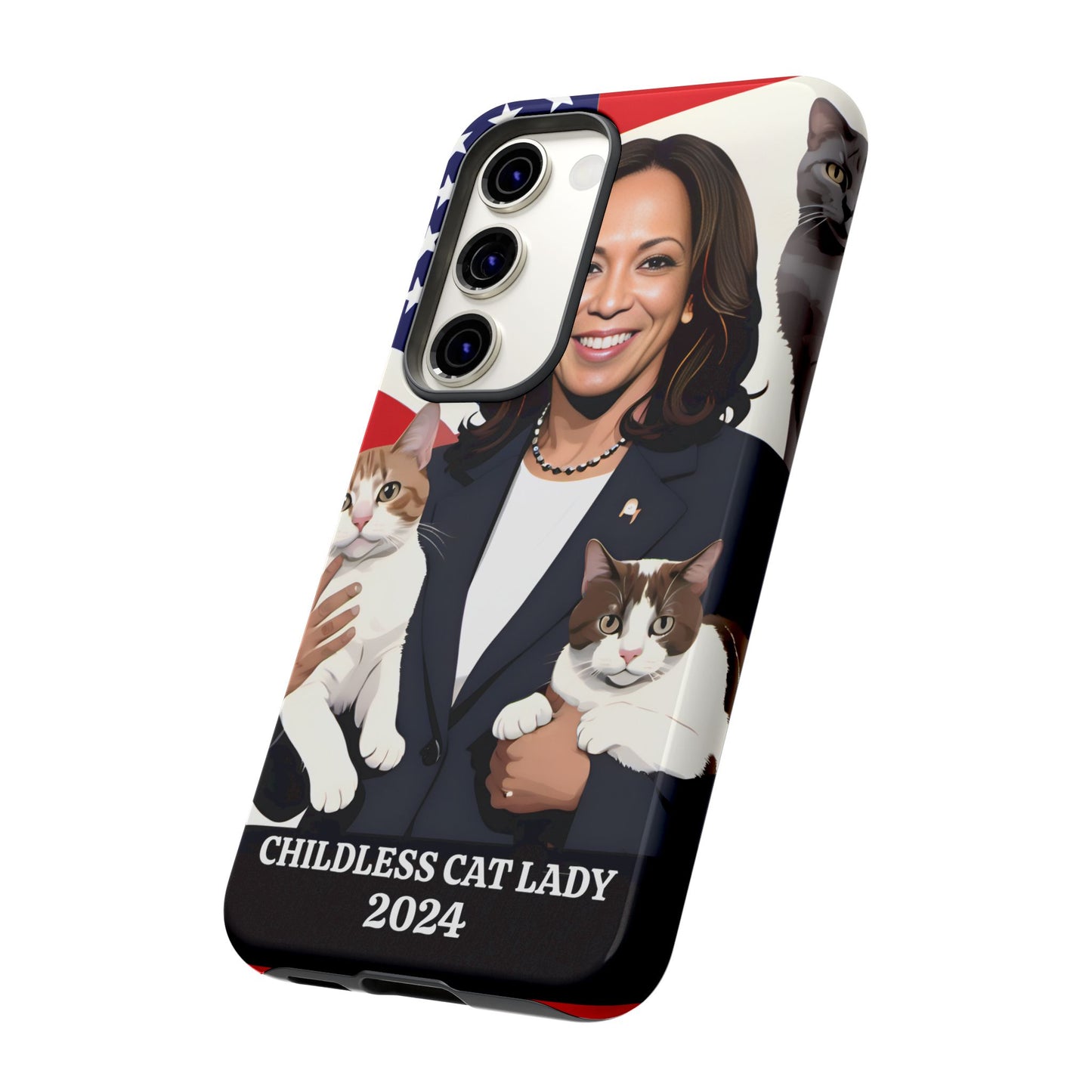 Kamala Harris Childless Cat Lady Phone Cases