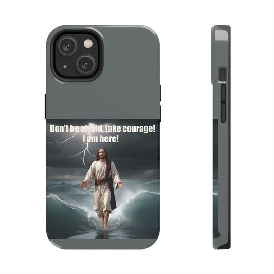 Jesus Walking on Water Miracle Tough Phone Cases