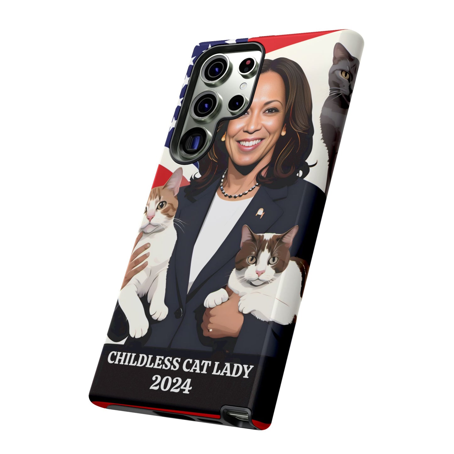 Kamala Harris Childless Cat Lady Phone Cases