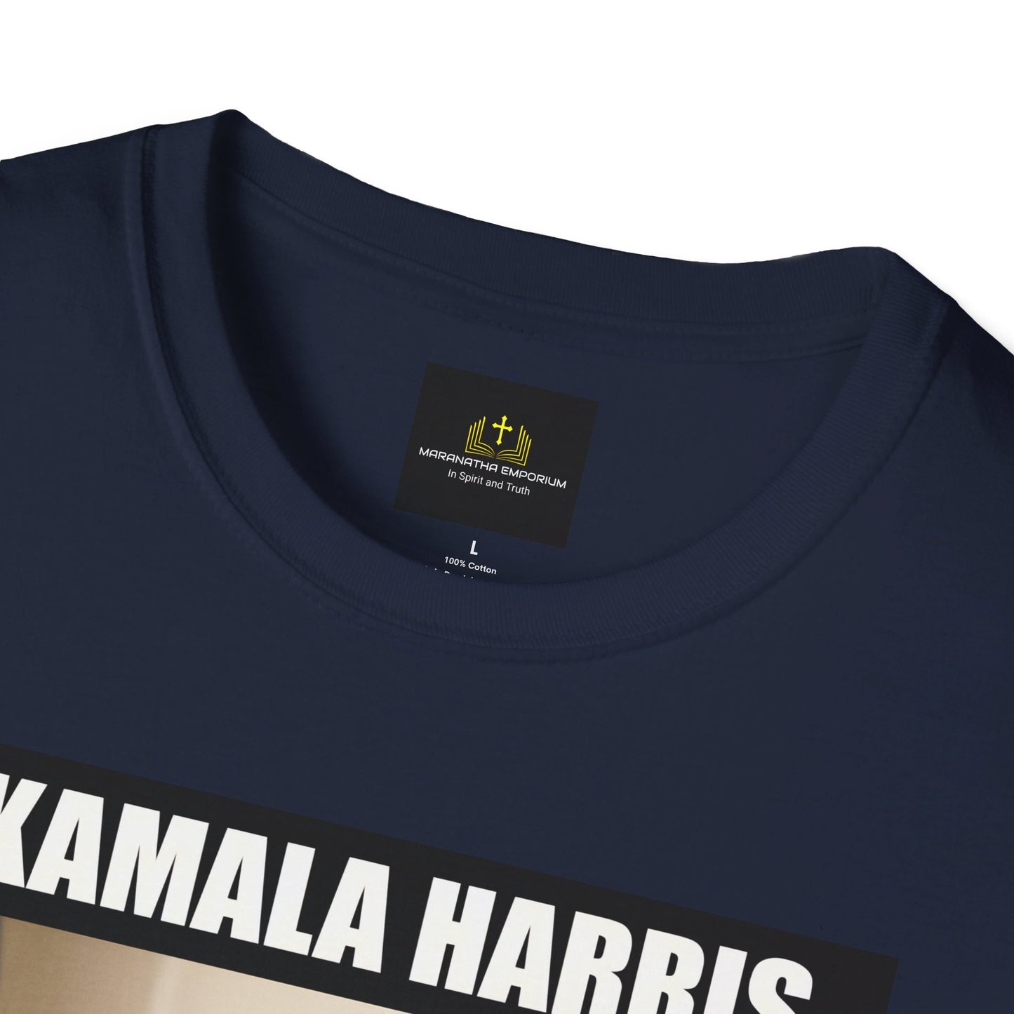 Kamala Harris Cat Lady 2024 for President Unisex Softstyle T-Shirt