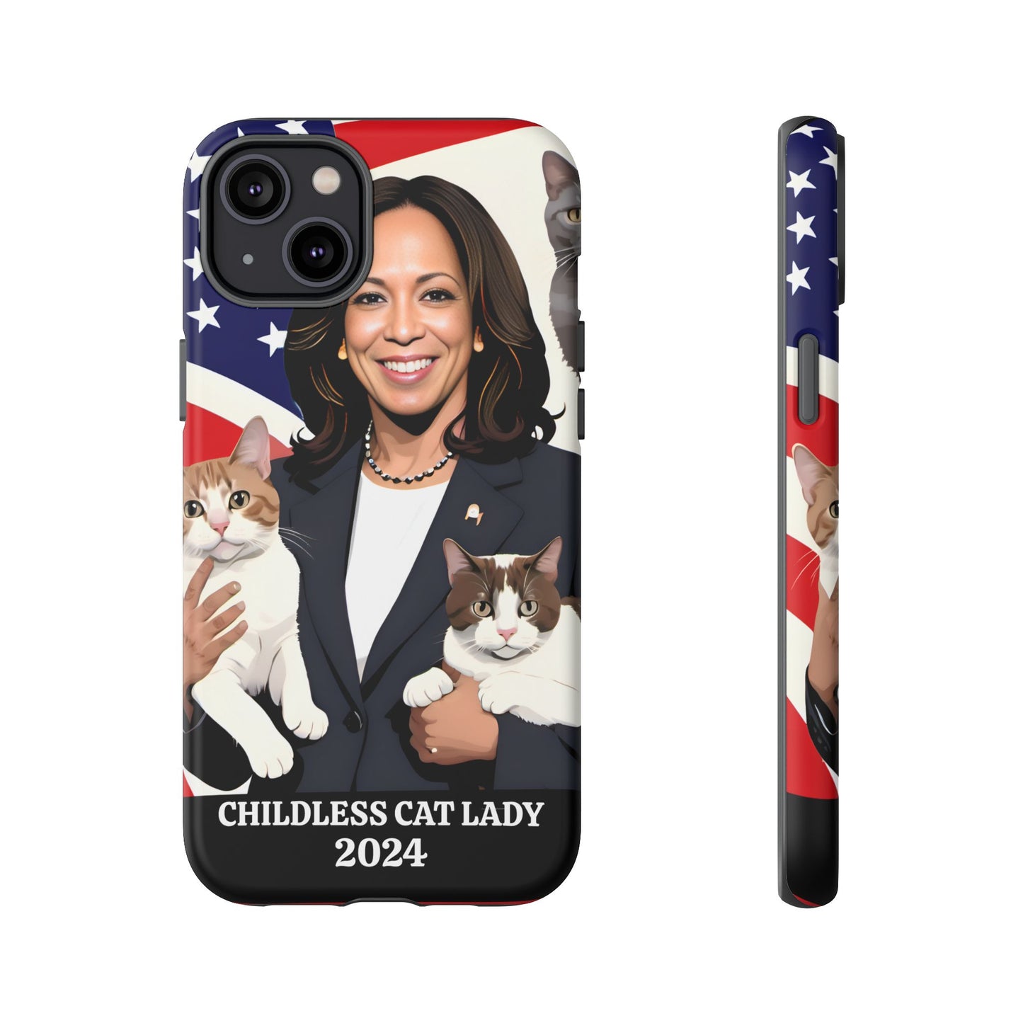 Kamala Harris Childless Cat Lady Phone Cases