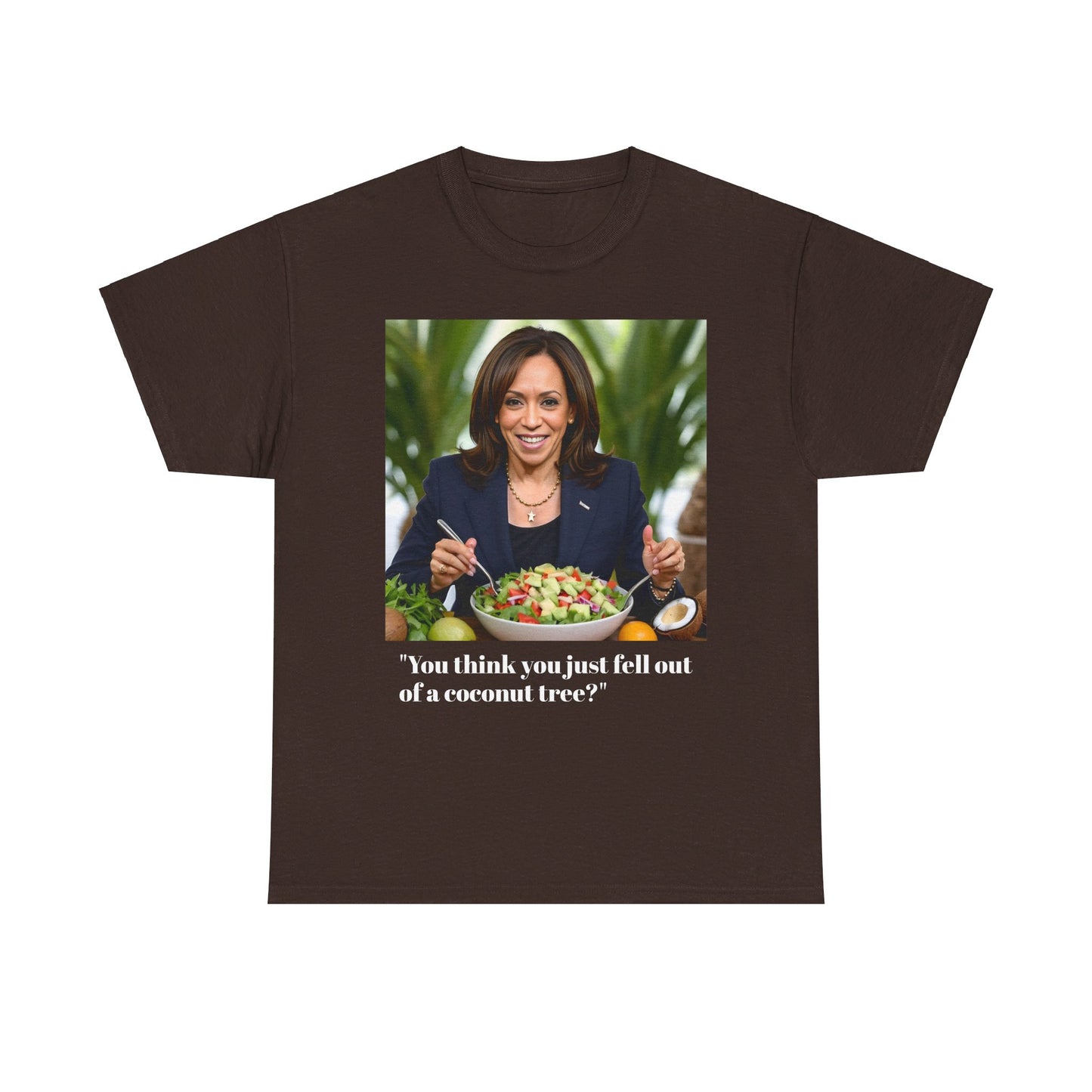 Kamala Harris Coconut Meme Unisex Heavy Cotton Tee