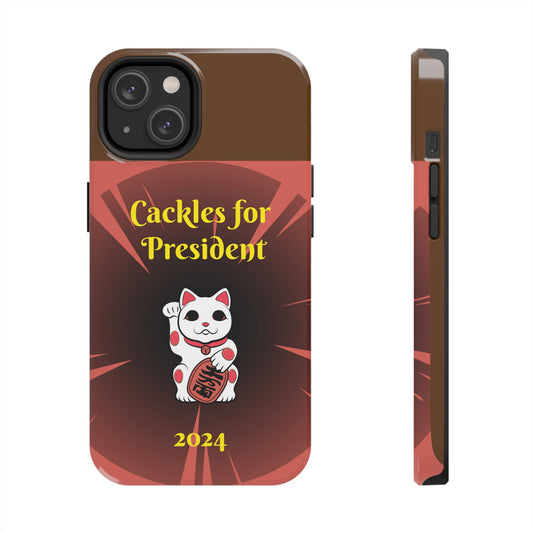 Kamala Harris Cackles for President Tough Phone Cases