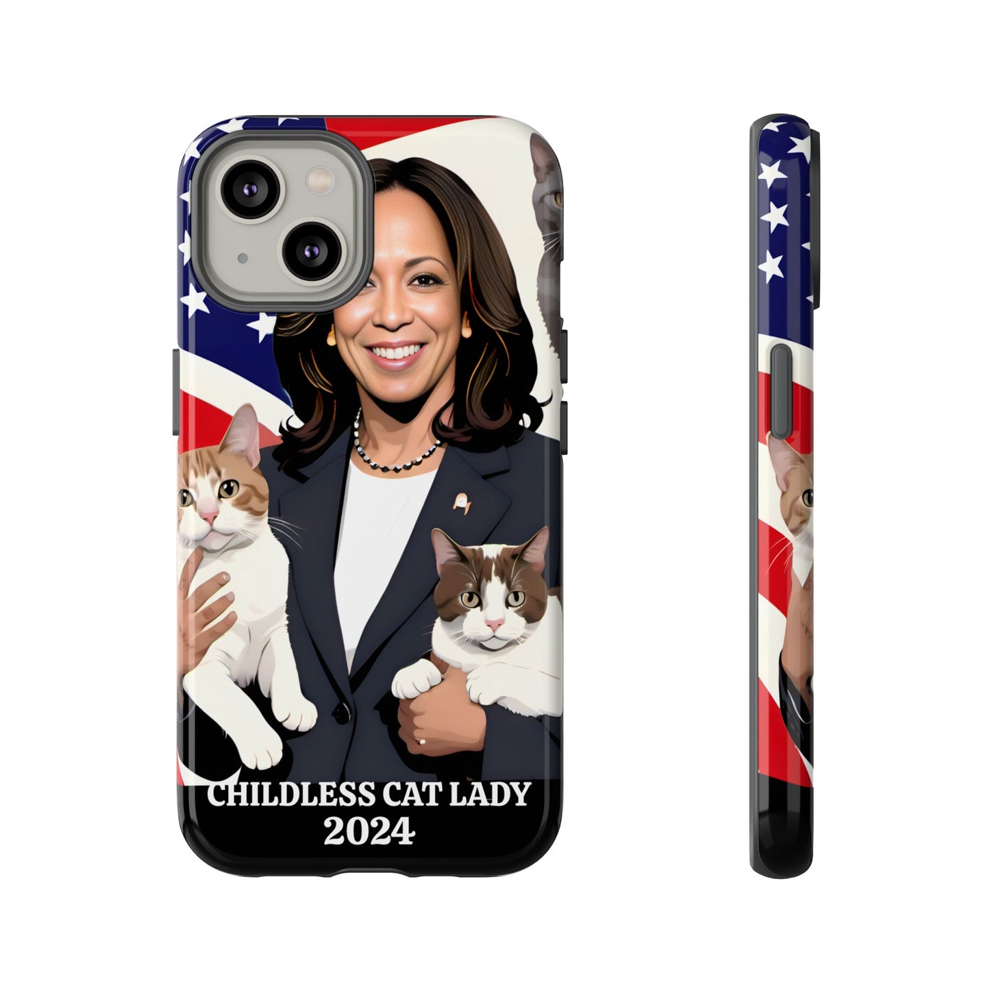 Kamala Harris Childless Cat Lady Phone Cases