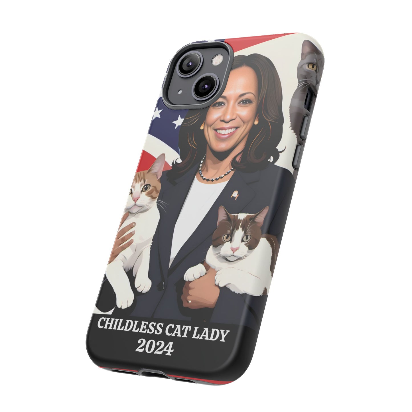 Kamala Harris Childless Cat Lady Phone Cases