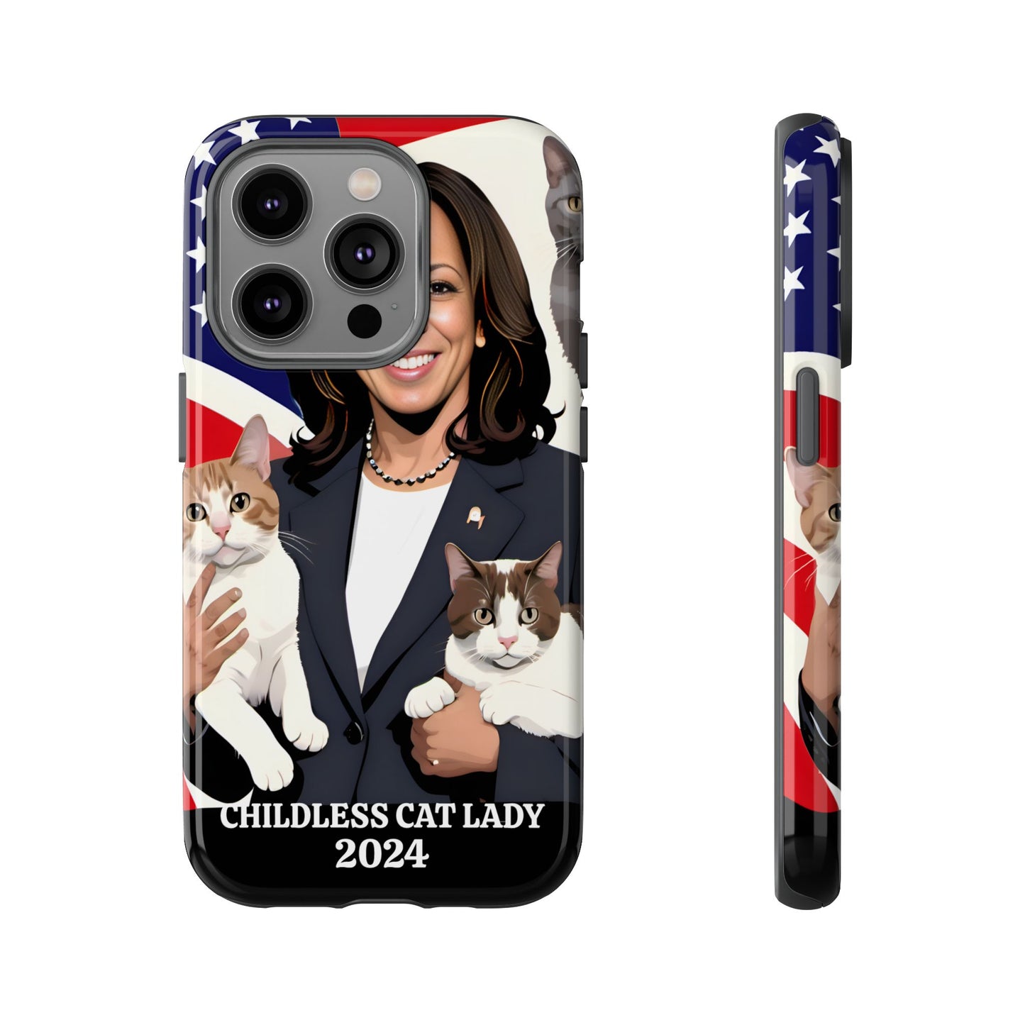 Kamala Harris Childless Cat Lady Phone Cases