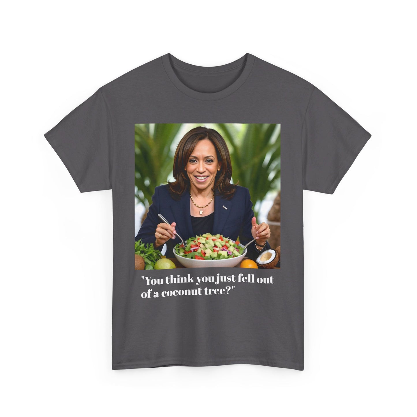 Kamala Harris Coconut Meme Unisex Heavy Cotton Tee